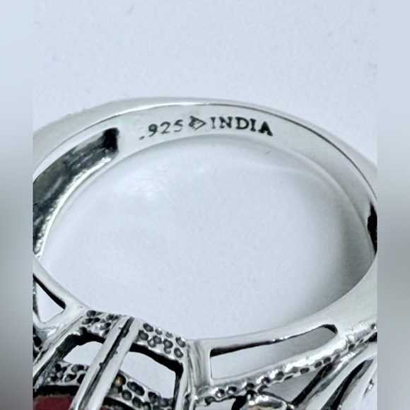 Silpada Red and Silver Ring - Picture 9 of 14